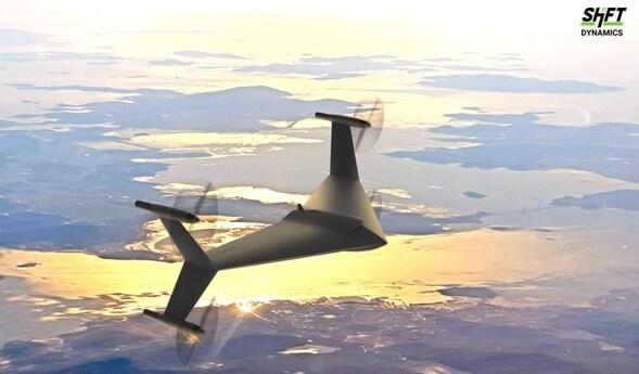 본문 이미지 - SHIFT ONYX: Multi-Role Long Range HeVTOL / 시프트다이나믹스 제공