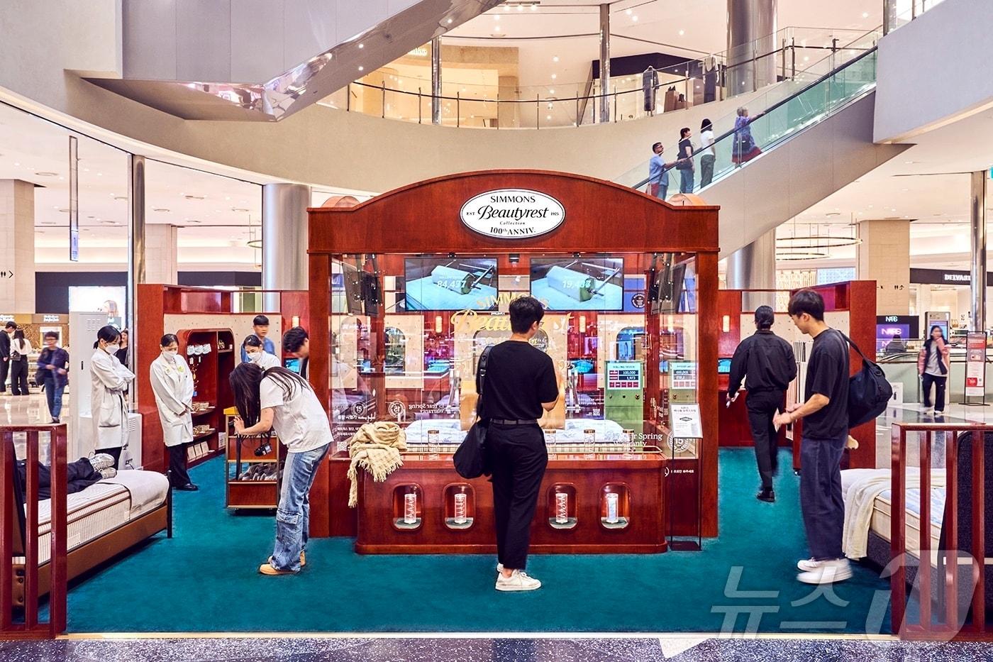 시몬스 팝업 전경 (시몬스 제공)