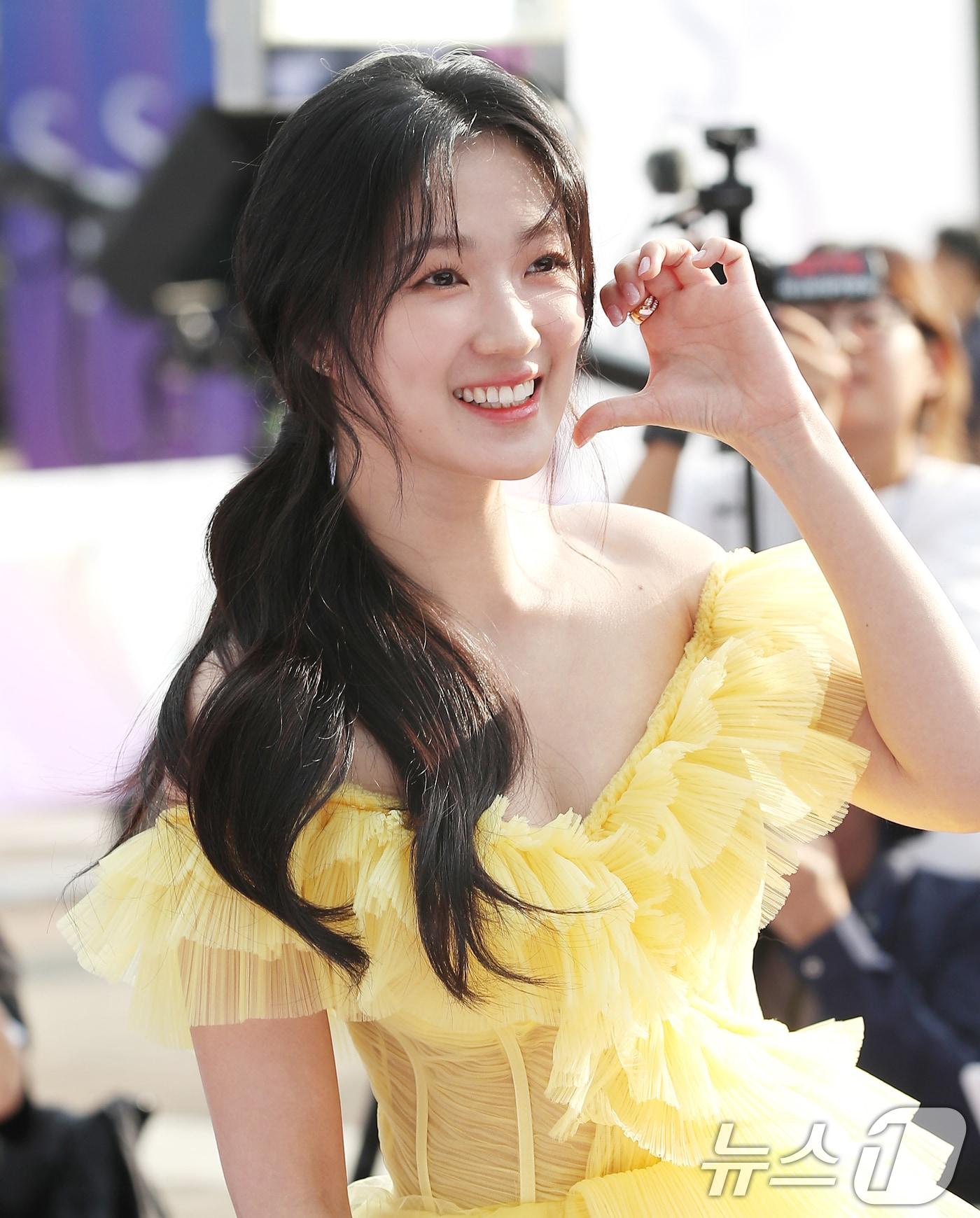 본문 이미지 - 배우 김혜윤이 상큼 미모를 뽐냈다. ⓒ News1 권현진 기자