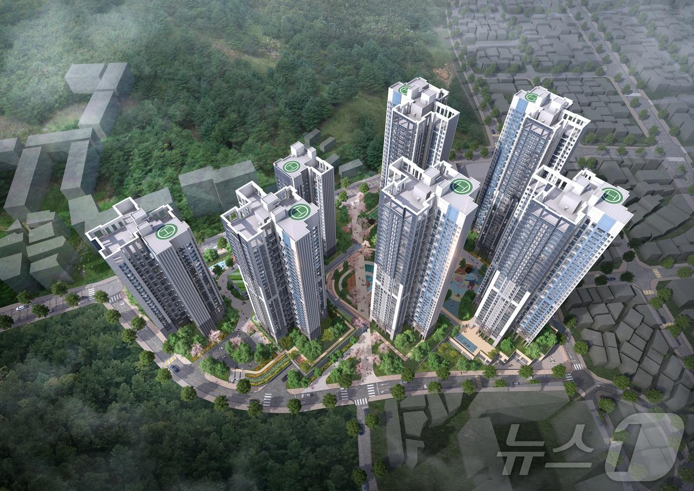 남성역 지역주택조합 사당동 235-53 일대 조감도.(서울시 제공)