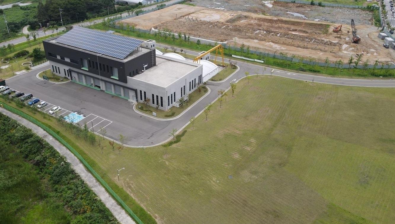 본문 이미지 -  청주시 오송바이오폴리스지구 공공폐수처리시설.