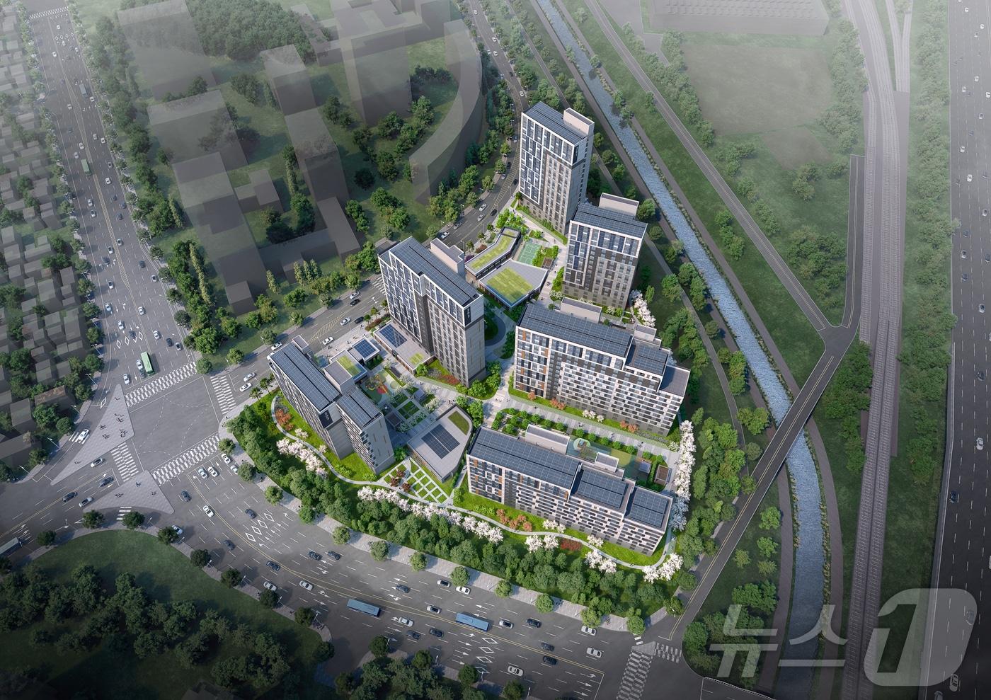 고덕강일 2블록 조감도(SH공사 제공)