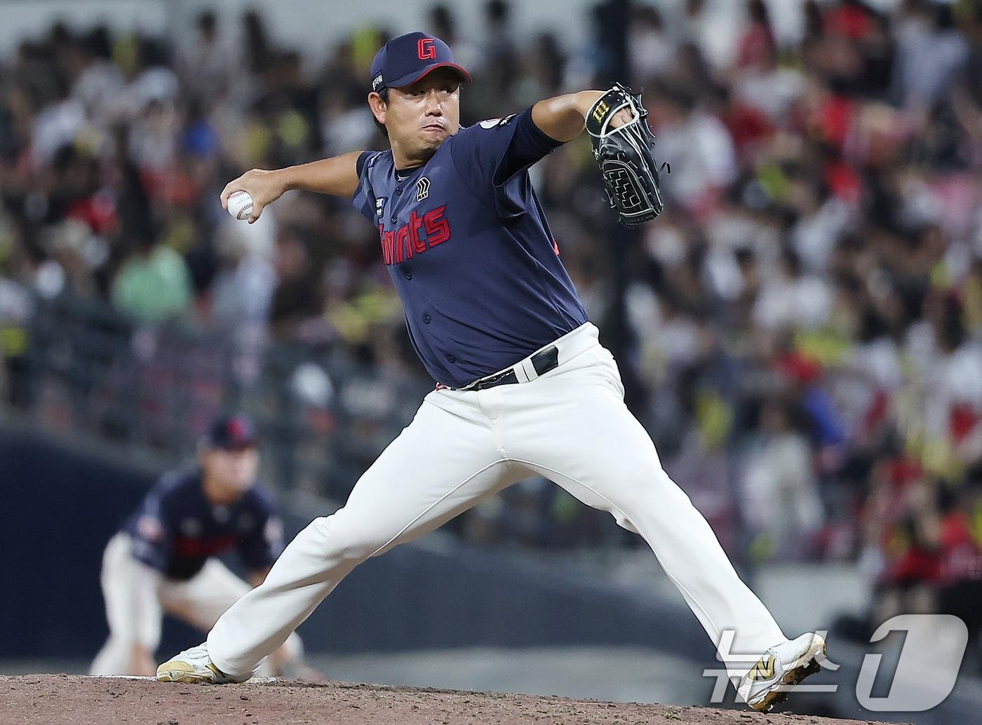 본문 이미지 - 롯데 자이언츠 투수 김상수. 뉴스1 DB ⓒ News1 김진환 기자