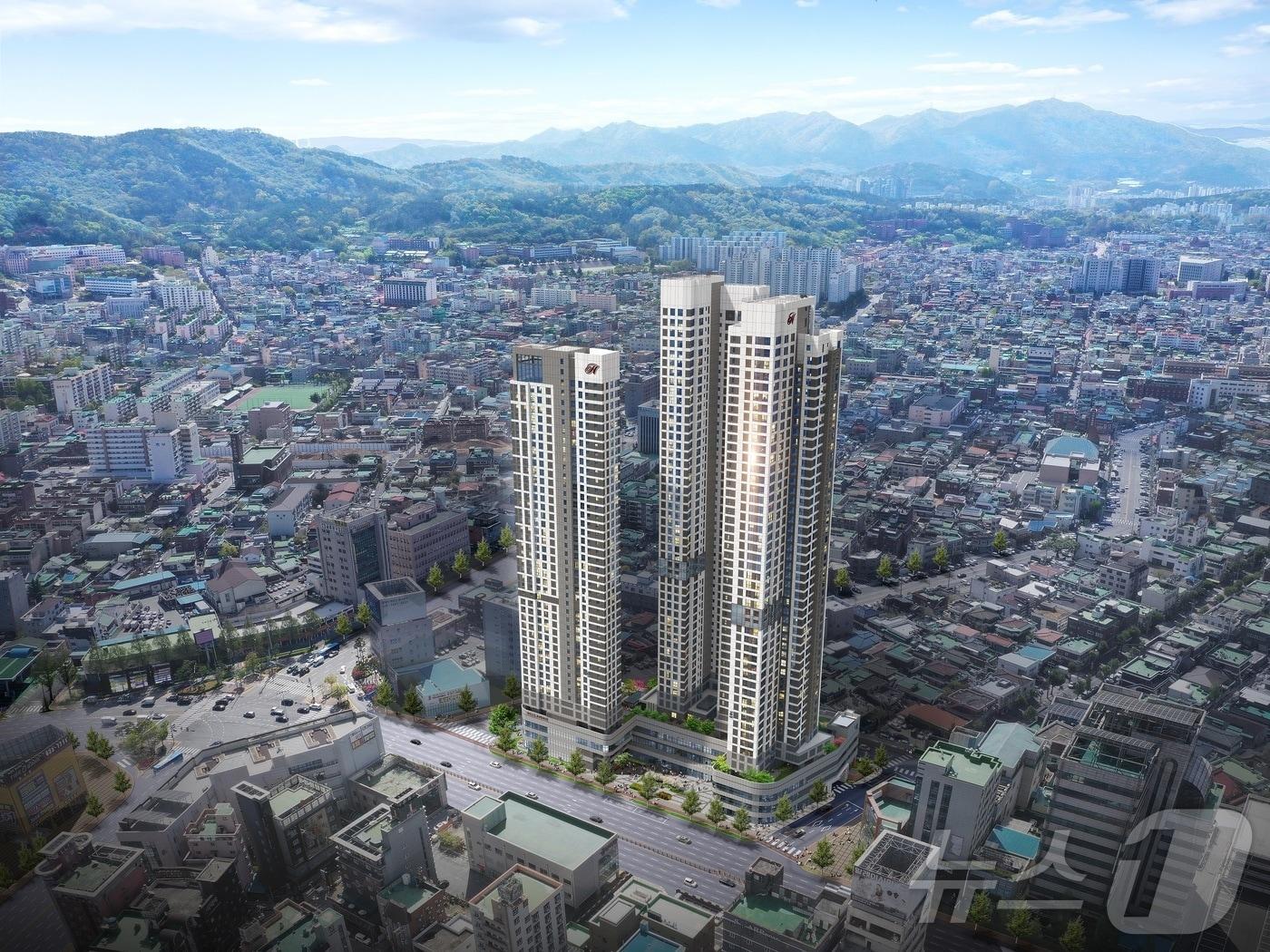 본문 이미지 - 힐스테이트 가양 더와이즈.(현대건설 제공)