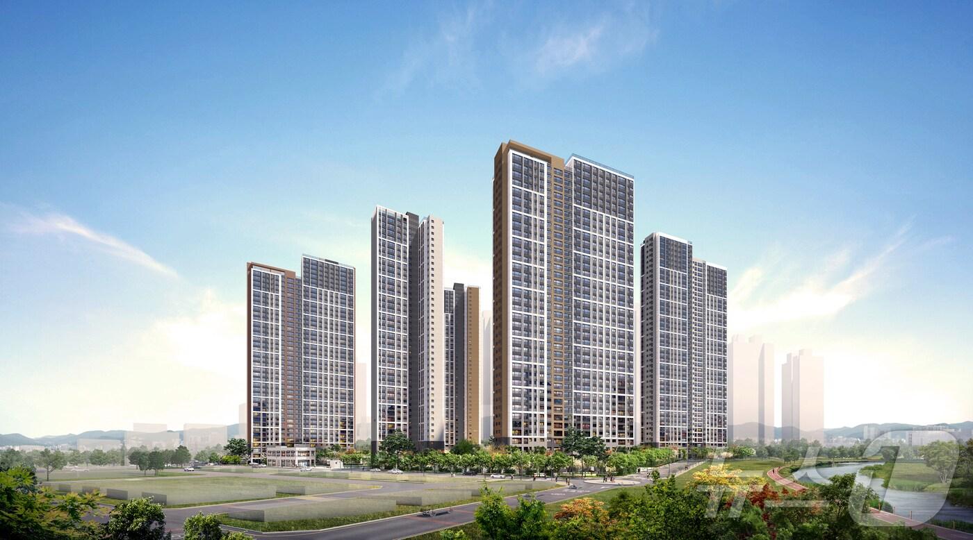 강원 원주역 우미린 더 스카이-투시도.(업체 제공)