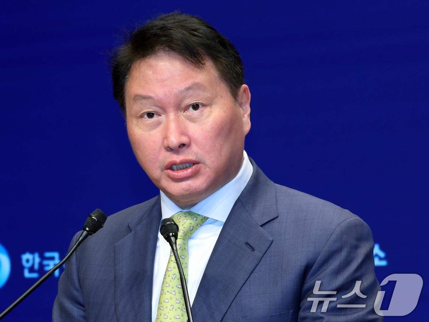 본문 이미지 - 최태원 SK그룹 회장ⓒ News1 황기선 기자