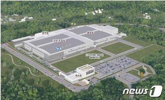 본문 이미지 - 금양의 이차전지 기장공장 조감도(부산시청 제공)