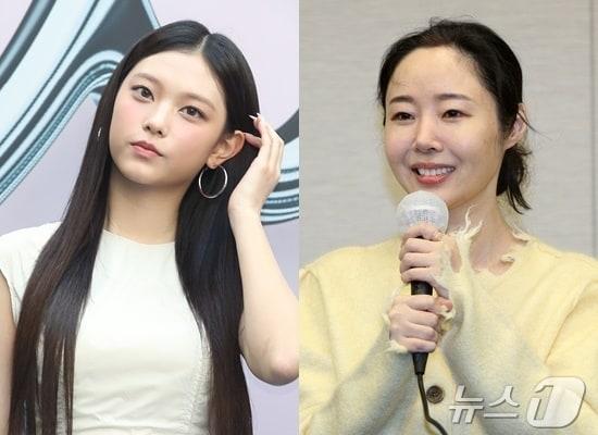 본문 이미지 - 해린(왼쪽) 민희진  / 뉴스1