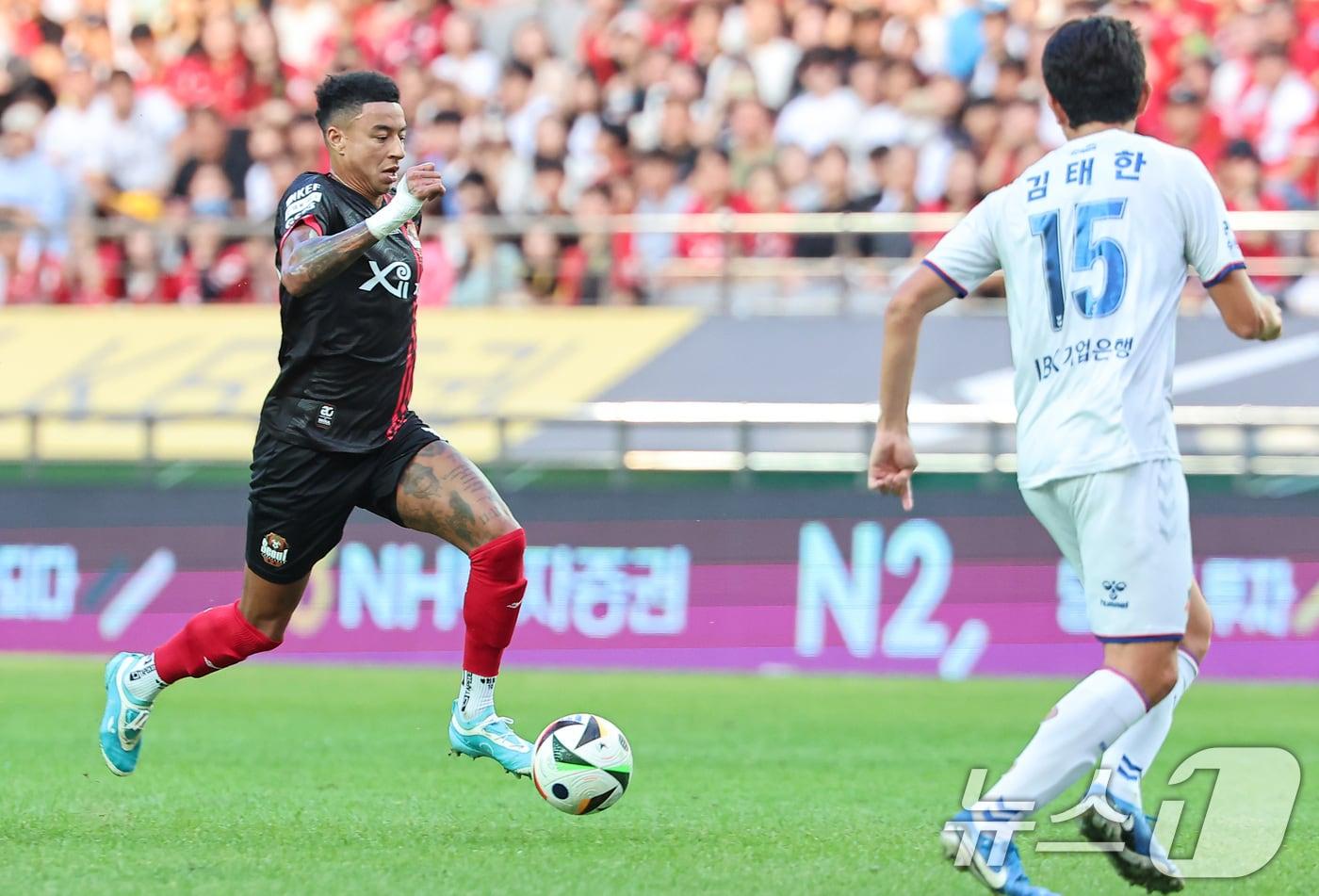 본문 이미지 - FC서울의 제시 린가드. /뉴스1 ⓒ News1 김도우 기자