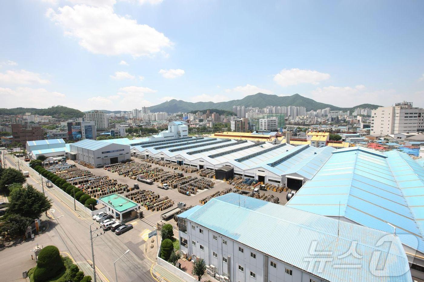 가온전선 군포공장 전경(가온전선)