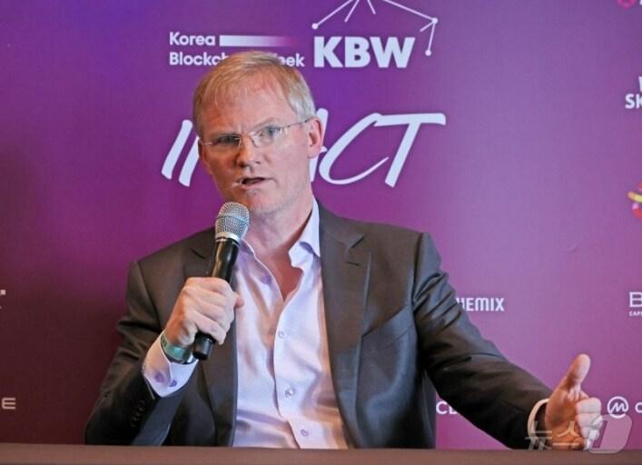 본문 이미지 - 마이클 벨시 비트고 최고경영자(CEO). 사진=팩트블록