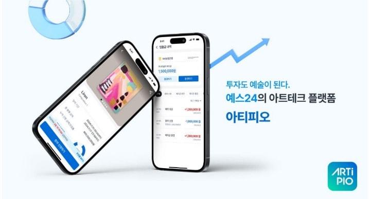 본문 이미지 -  아티피오의 &#39;아트테크&#39; 앱.