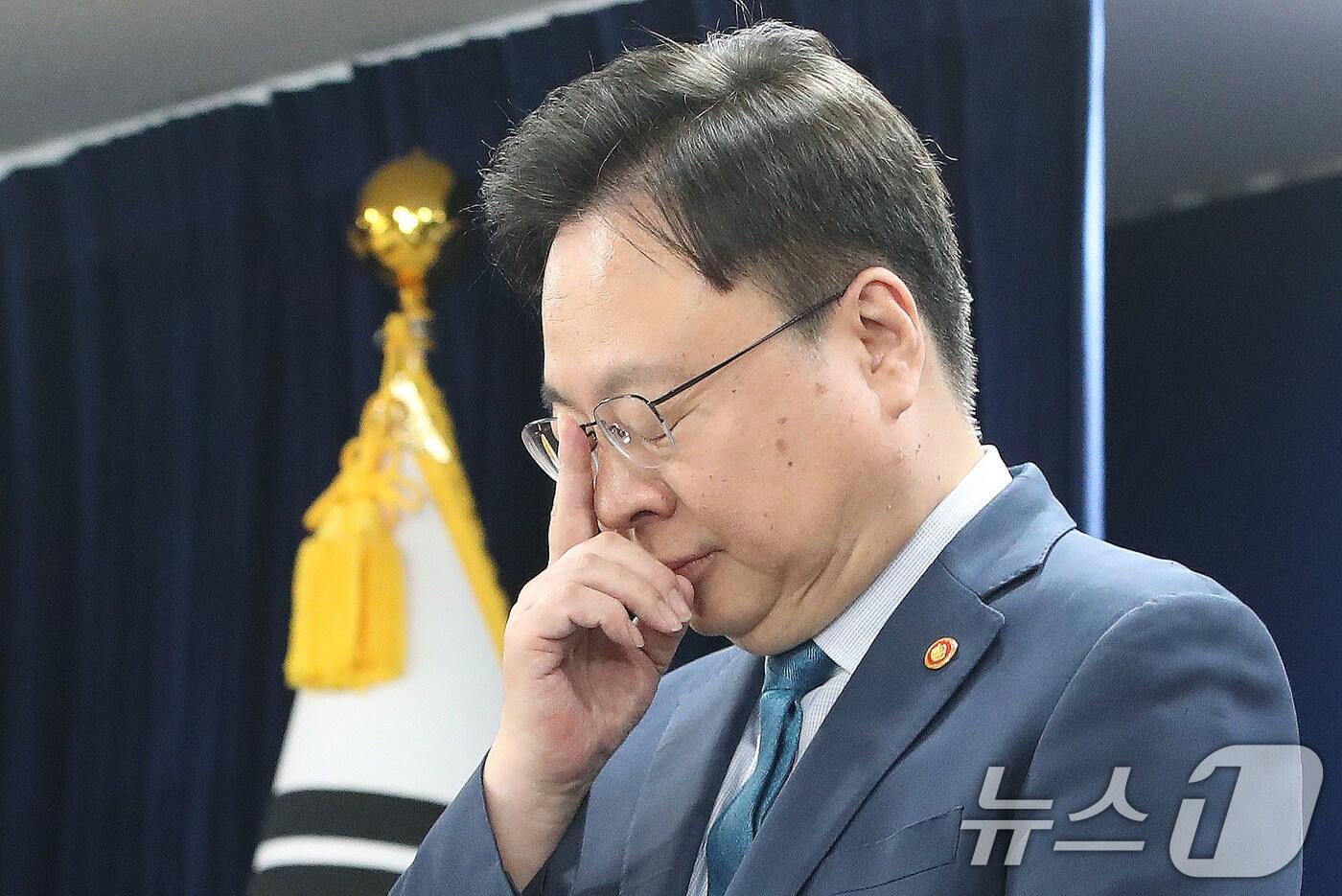 본문 이미지 - 조규홍 보건복지부 장관이 9월 30일 서울 종로구 정부서울청사에서 의료개혁 추진 상황 브리핑을 하고 있다. 2024.9.30/뉴스1 ⓒ News1 임세영 기자