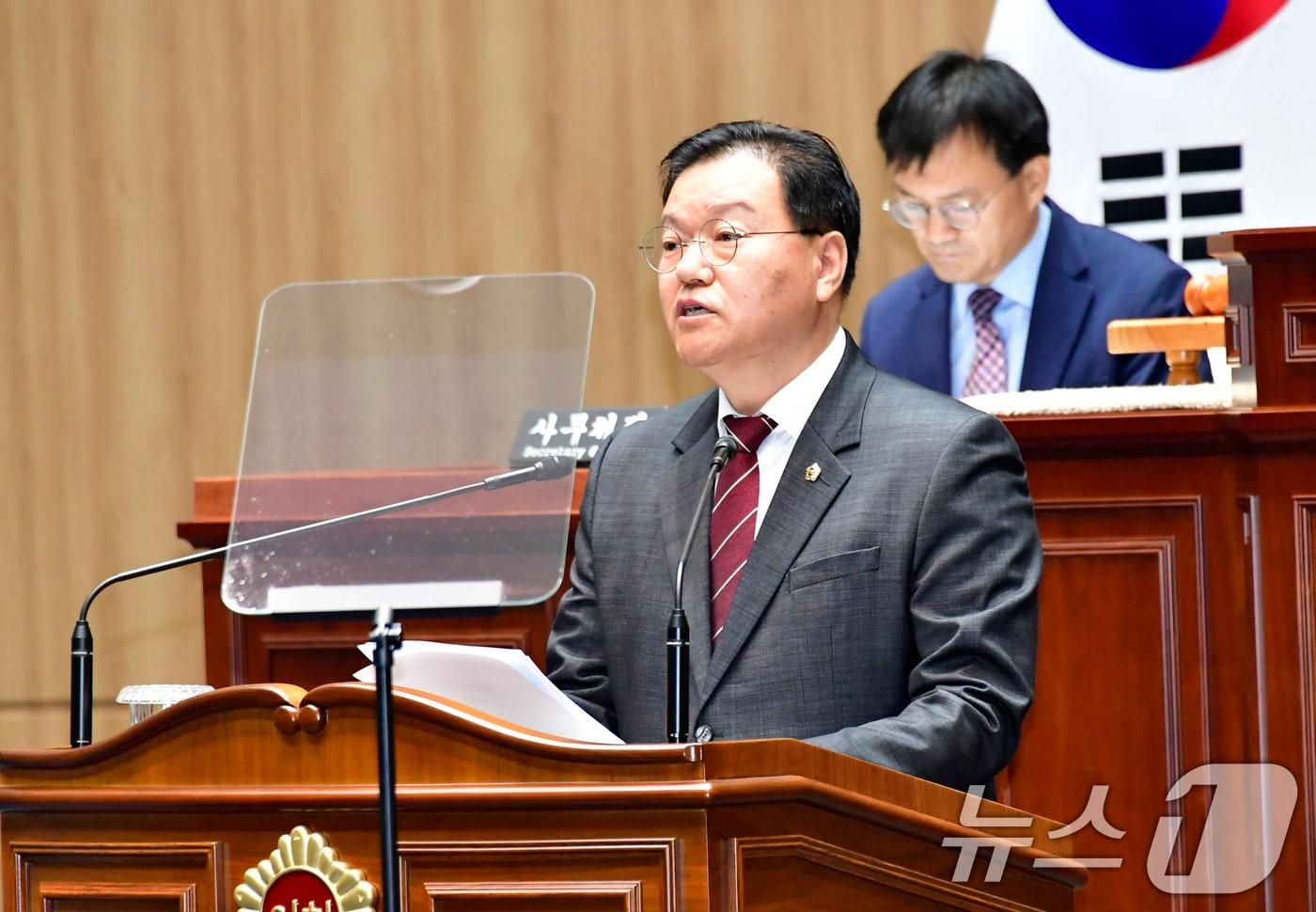 본문 이미지 - 안평환 광주시의원. (광주시의회 제공)