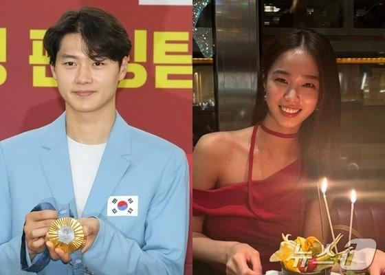 본문 이미지 - 오상욱(왼쪽), 도요타 하루카 / 사진=뉴스1 DB,  도요타 하루카 인스타그램 ⓒ 뉴스1