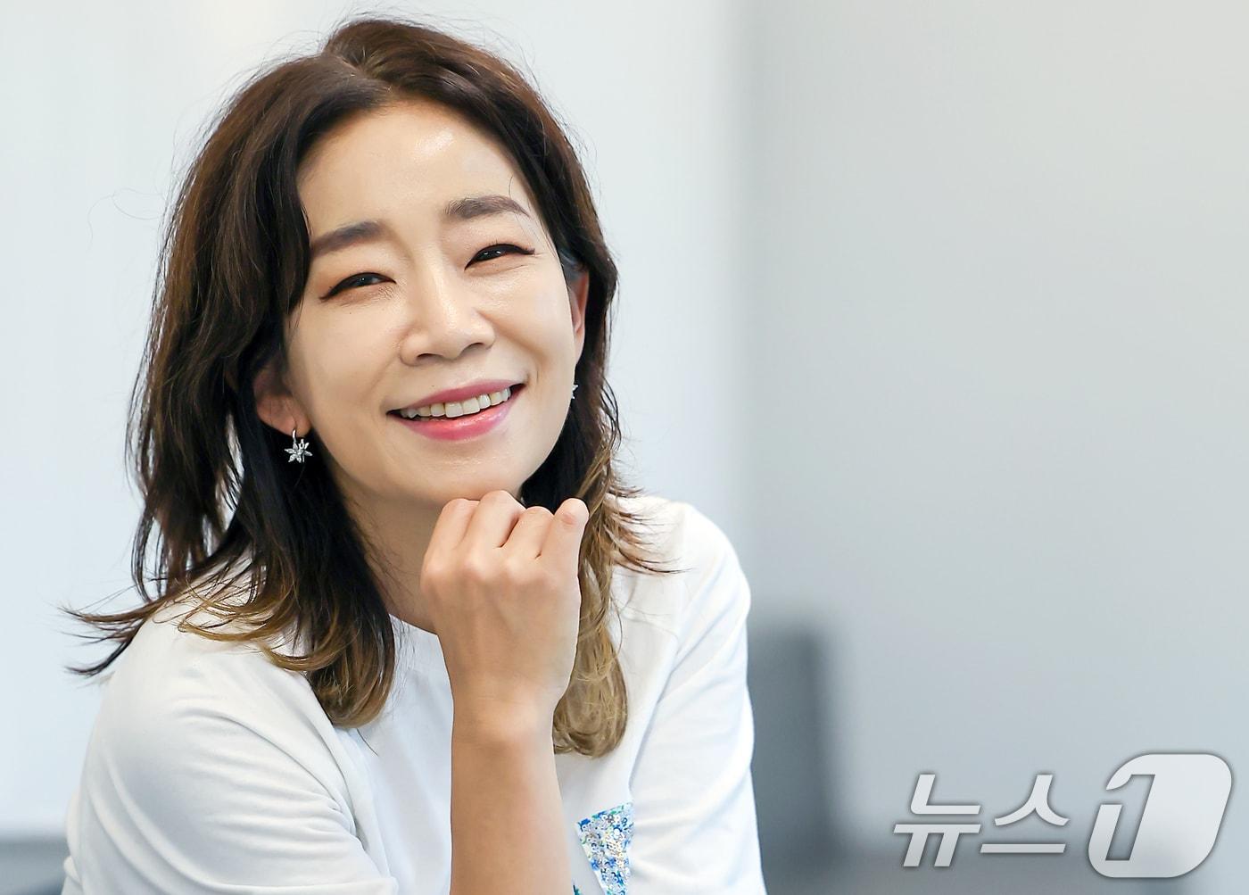 본문 이미지 - 김문정 음악감독이 5일 오후 서울 종로구 대학로 시즌엠 아카데미에서 뉴스1과 인터뷰를 앞두고 포즈를 취하고 있다. 2024.9.5/뉴스1 ⓒ News1 김진환 기자