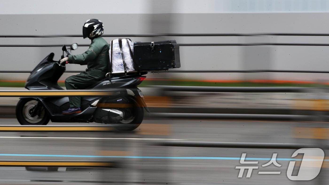 오토바이 자료사진. /뉴스1 