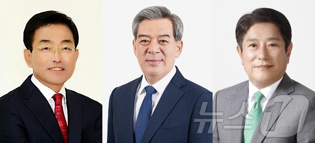 본문 이미지 - 오는 6~7일 민주당이 강대광(61), 유근기(62), 조상래(66) 3인을 대상으로 곡성군수 재선거 공천 경선을 실시한다.2024.9.5/뉴스1@news1 서순규 기자   