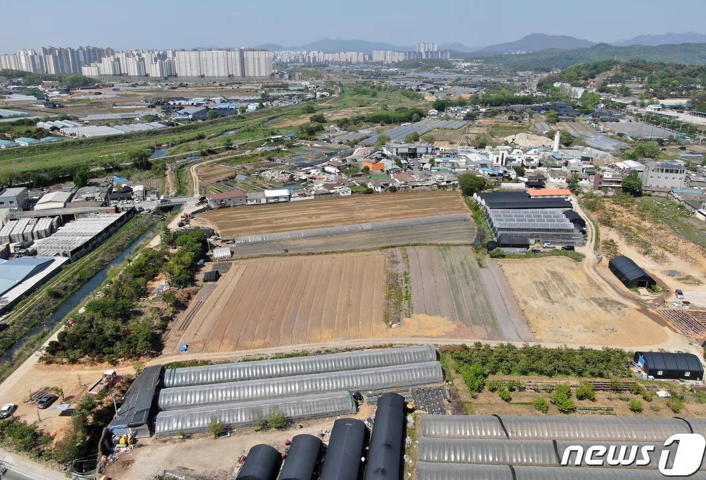 본문 이미지 -  3기 신도시로 지정된 경기도 고양시 창릉 신도시 부지 전경. /뉴스1 ⓒ News1 박세연 기자