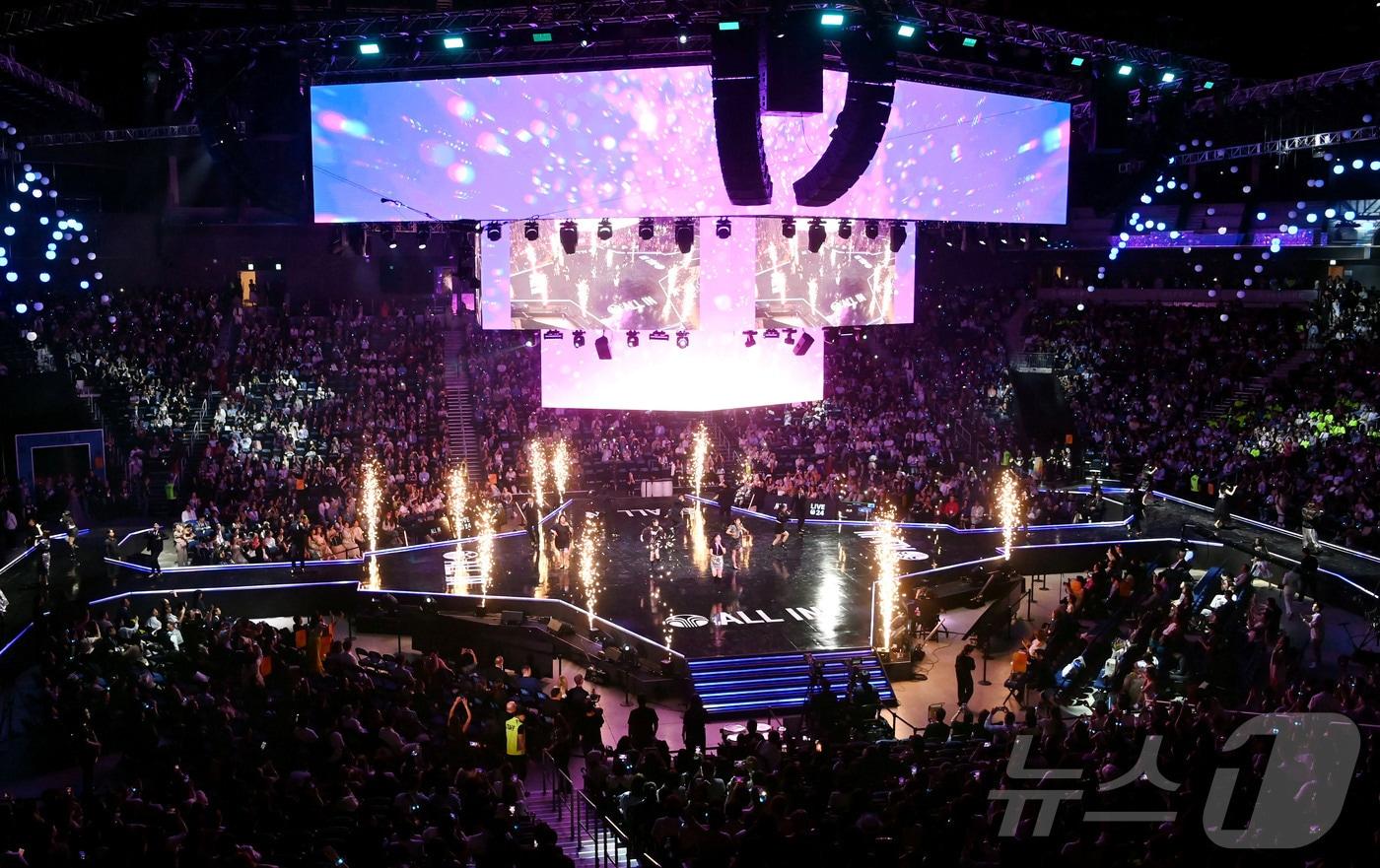 6일 중구 인스파이어 아레나에서 '뉴스킨 글로벌 라이브 인천' 행사가 열리고 있다.(인천시 제공) / 뉴스1