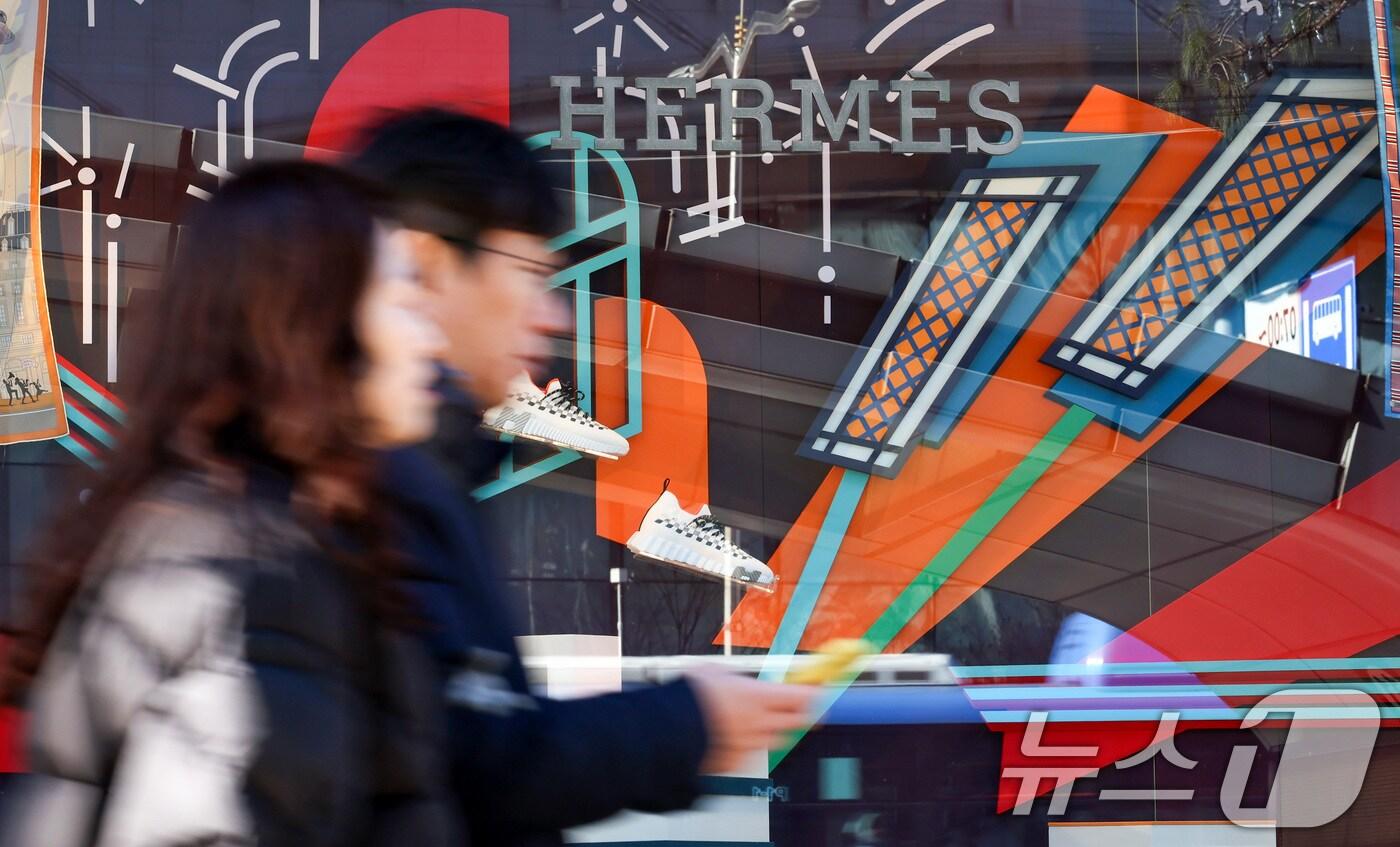 서울 시내 한 백화점. 2025.1.10/뉴스1 ⓒ News1 김성진 기자