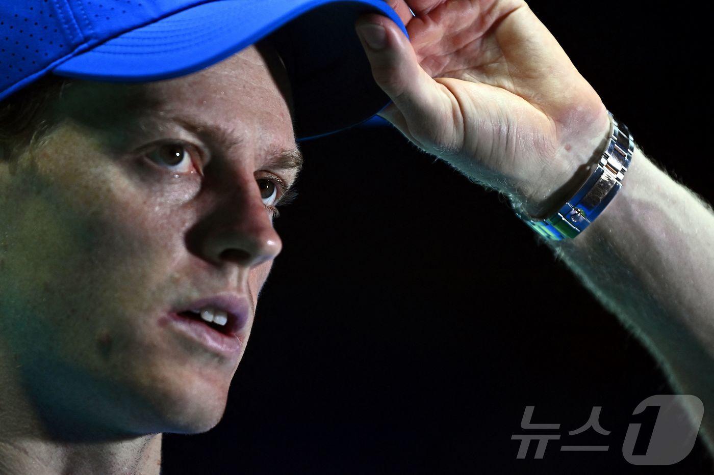 남자테니스 세계 1위 얀니크 신네르. ⓒ AFP=뉴스1