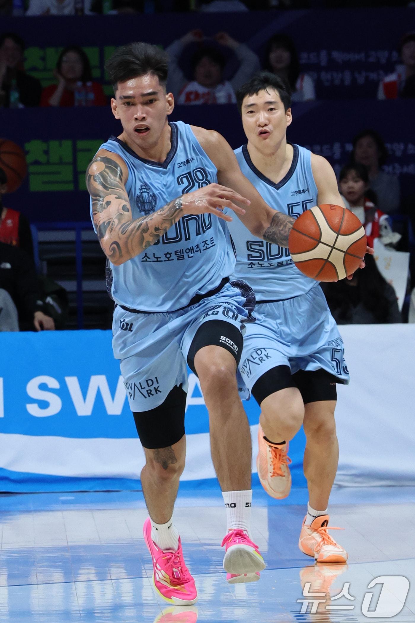 본문 이미지 - 고양 소노의 케빈 켐바오. / 뉴스1 DB ⓒ News1 황기선 기자