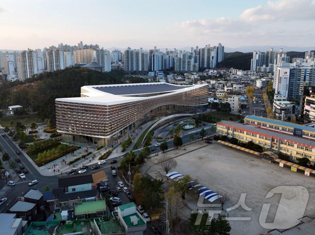 본문 이미지 -  포항국제전시컨벤션센터 조감도. (뉴스 1 자료) 2025.1.13/뉴스1