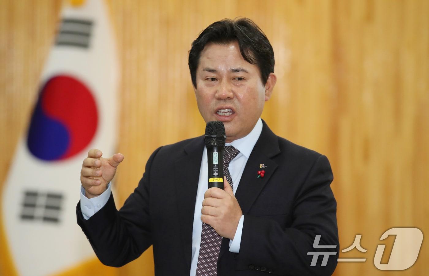 박정현 부여군수.&#40;뉴스1DB&#41;/뉴스1