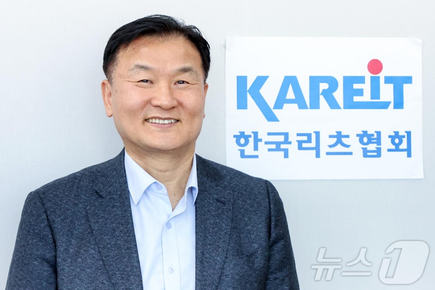 본문 이미지 - 정병윤 한국리츠협회 회장 2025.1.13 ⓒ 뉴스1