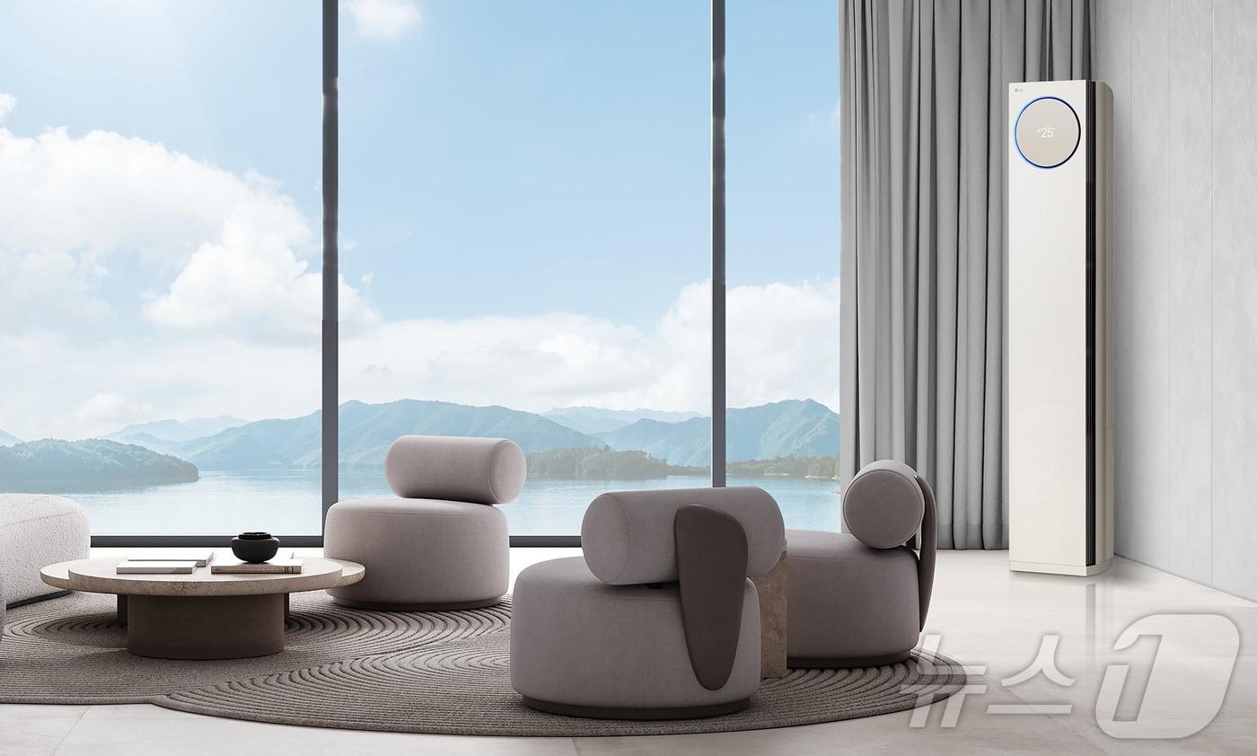 'LG 휘센 오브제컬렉션 타워I' 신제품(LG전자 제공). ⓒ 뉴스1