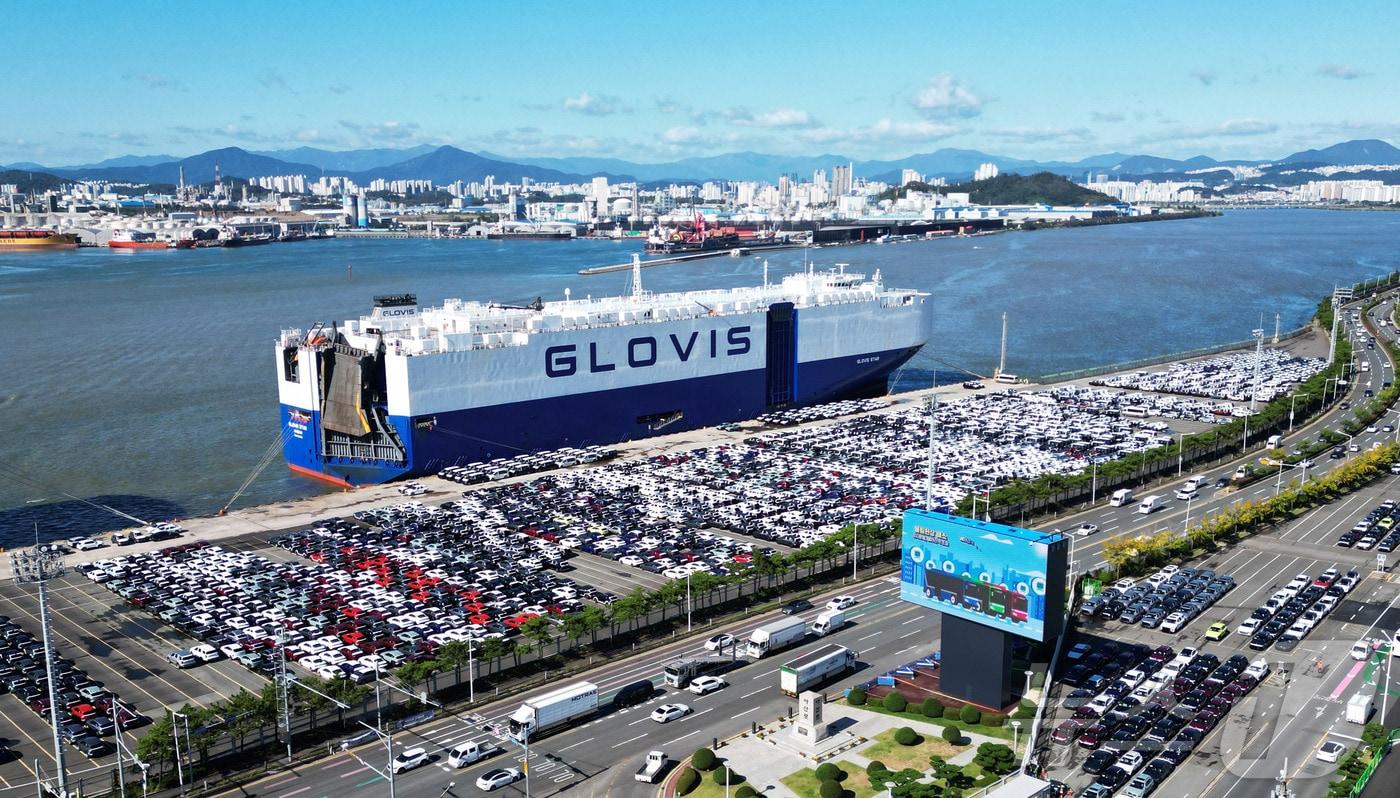  현대차 울산공장 수출선적부두.(현대차 제공)