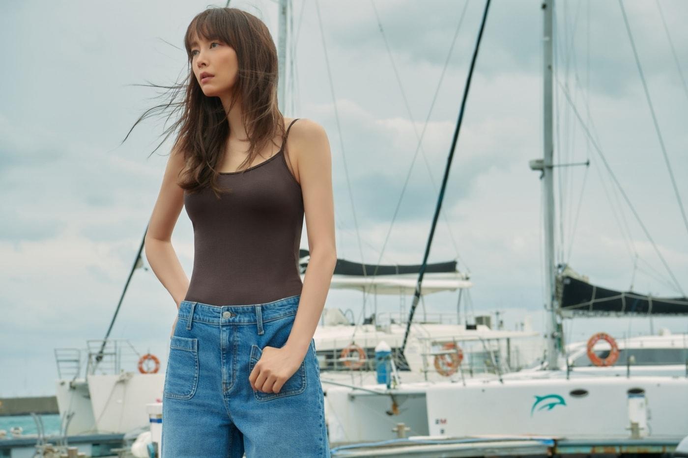 배우 이나영과 함께한 탑텐 2025 SS 시즌 화보 (탑텐제공)