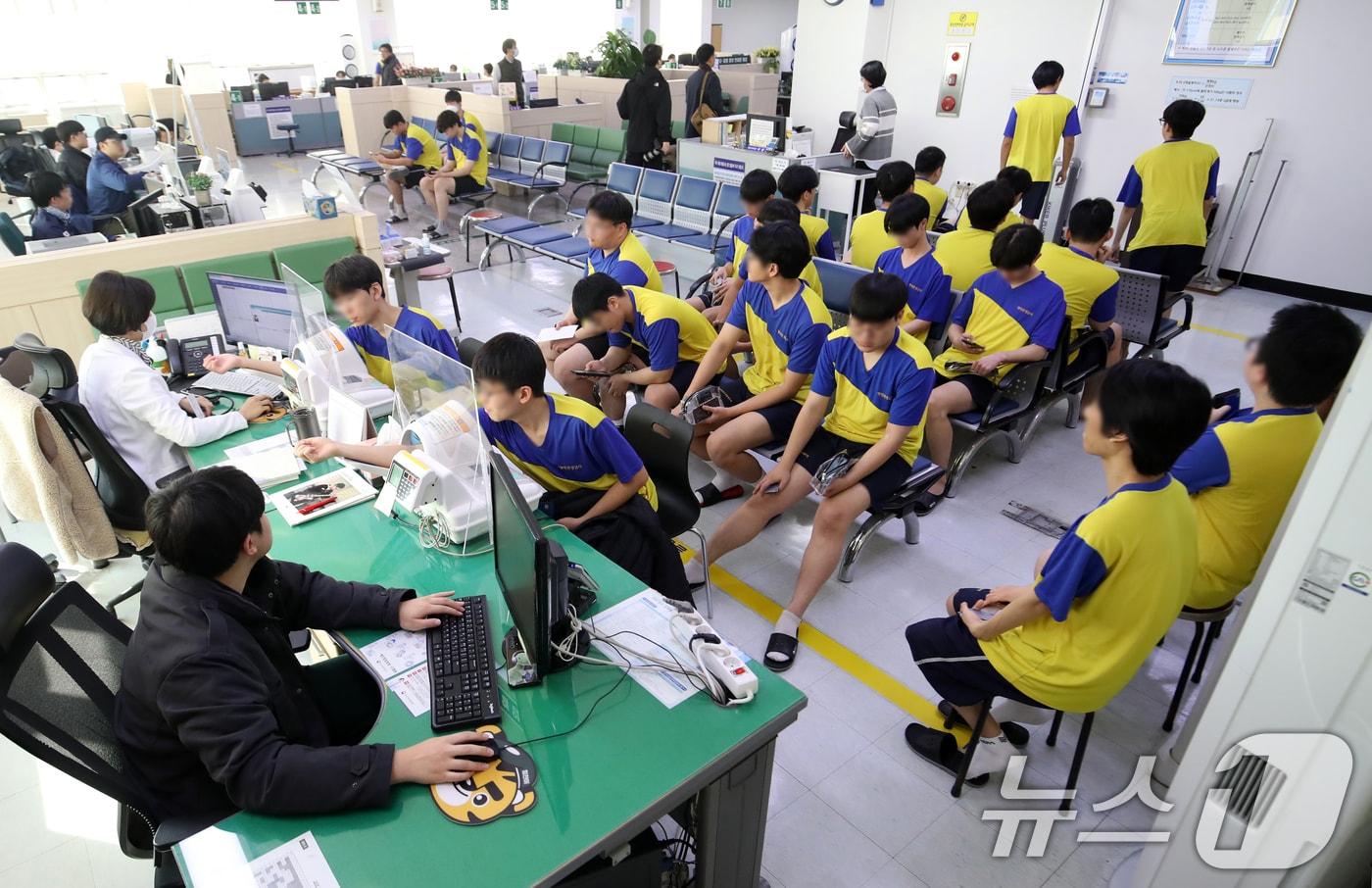 병역판정검사. 2025.1.14/뉴스1 ⓒ News1 윤일지 기자