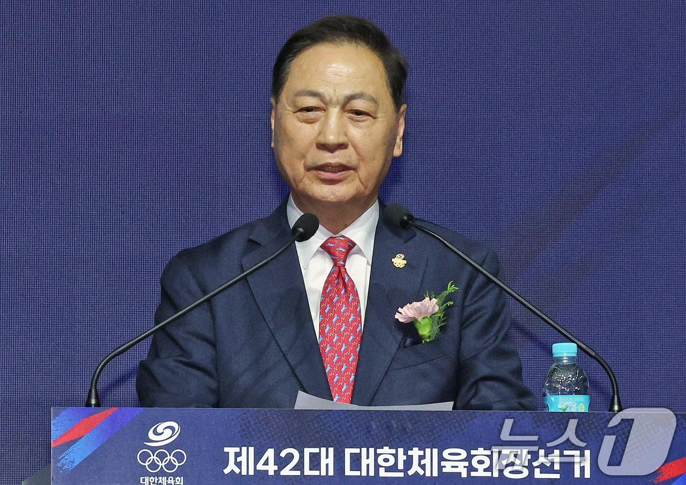 대한체육회장 선거에 나섰던 강태선 서울시체육회장. 2025.1.14/뉴스1 ⓒ News1 장수영 기자