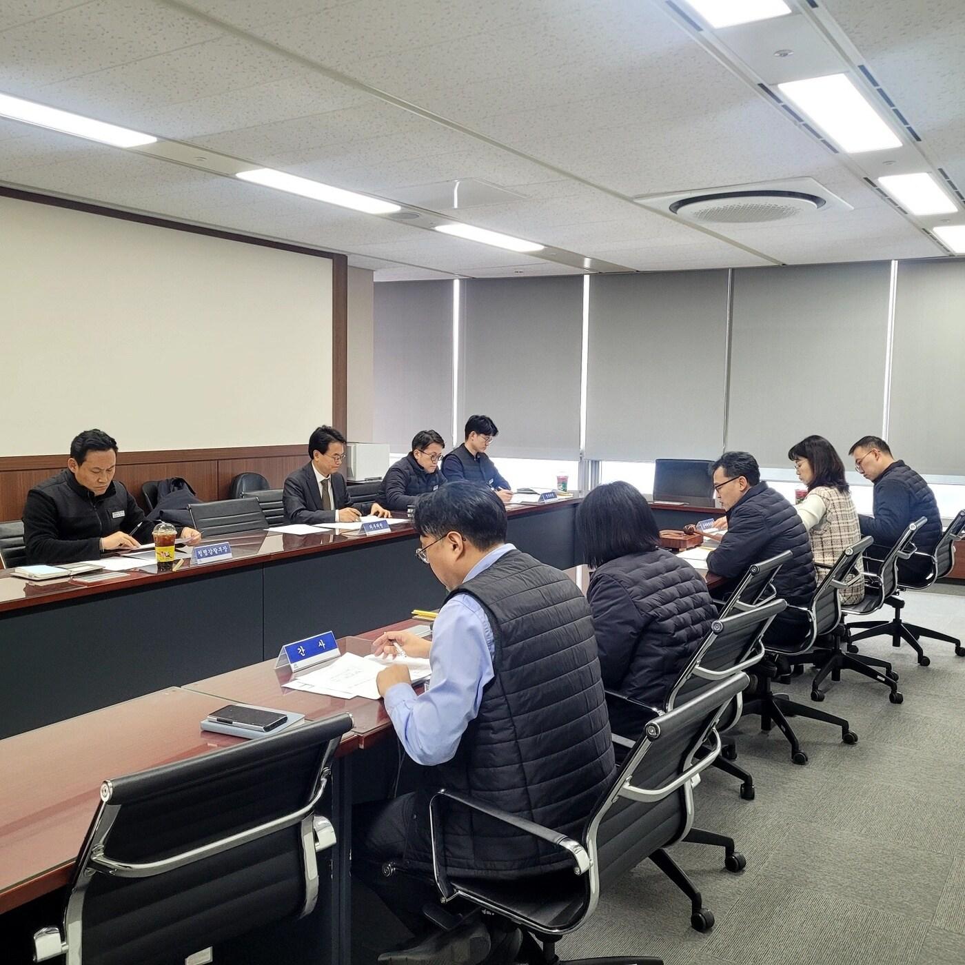 본문 이미지 - 국가철도공단 자율준수협의회 모습.(국가철도공단 제공)