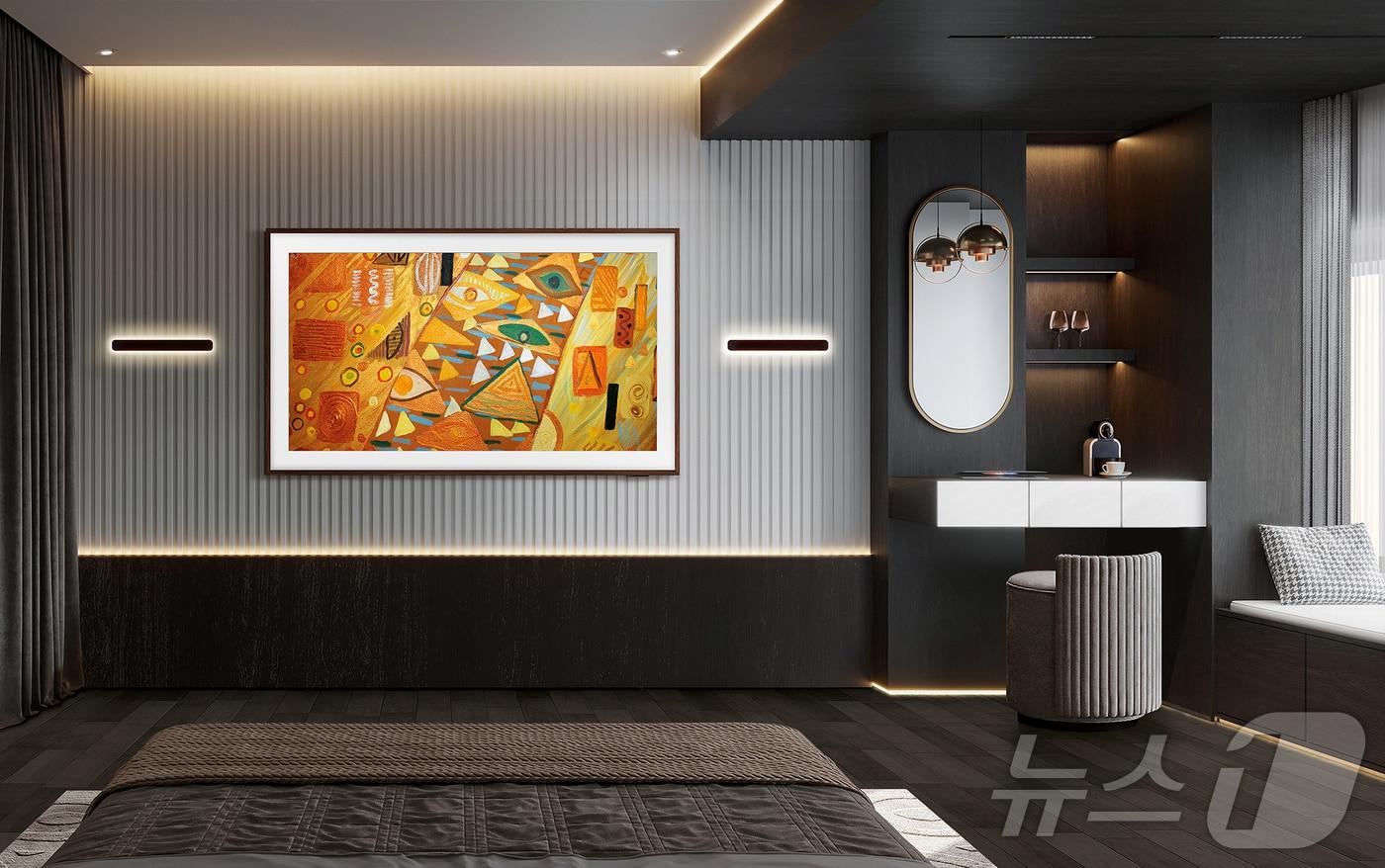 삼성전자는 세계 최초 아트 TV '더 프레임(The Frame)으로 호텔 TV 시장을 공략한다고 15일 밝혔다. /2025.1.15(삼성전자 제공) ⓒ News1 김재현 기자