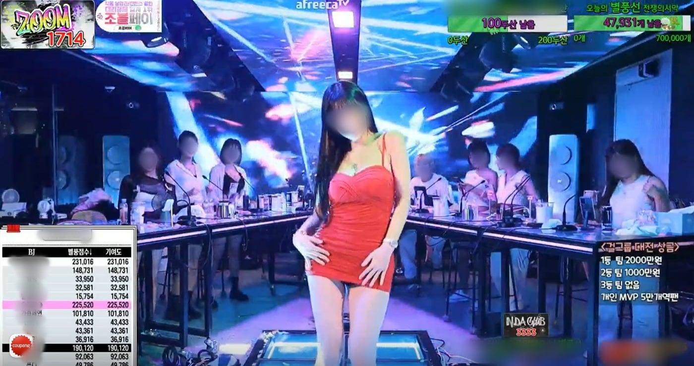 인터넷방송 플랫폼 '숲'(옛 아프리카TV)에서 스트리밍된 BJ 커맨더지코의 엑셀 방송 화면 /뉴스1