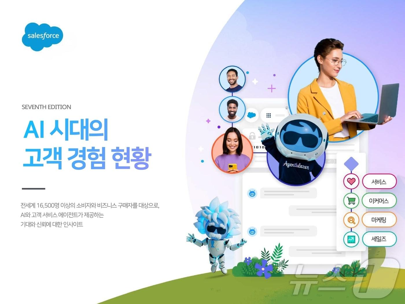 본문 이미지 - 세일즈포스 AI 시대의 고객경험 현황 보고서(세일즈포스 제공)