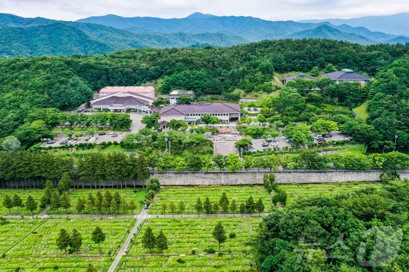 부산 영락공원 전경(부산시설공단 제공)