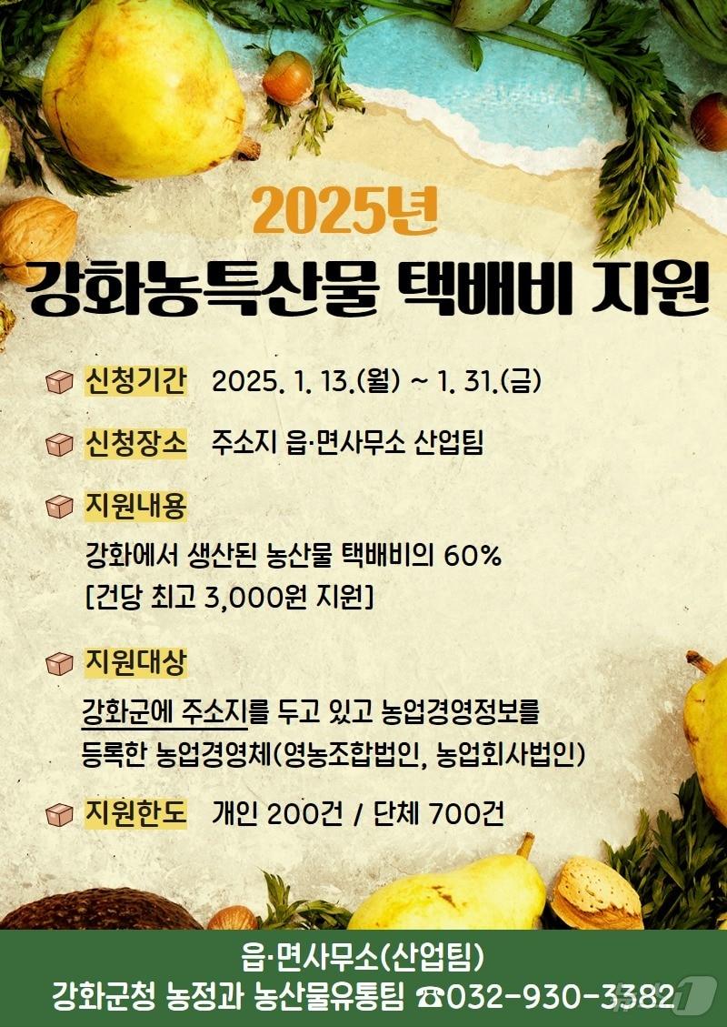 본문 이미지 - 홍보 포스터(인천 강화군 제공)/뉴스1