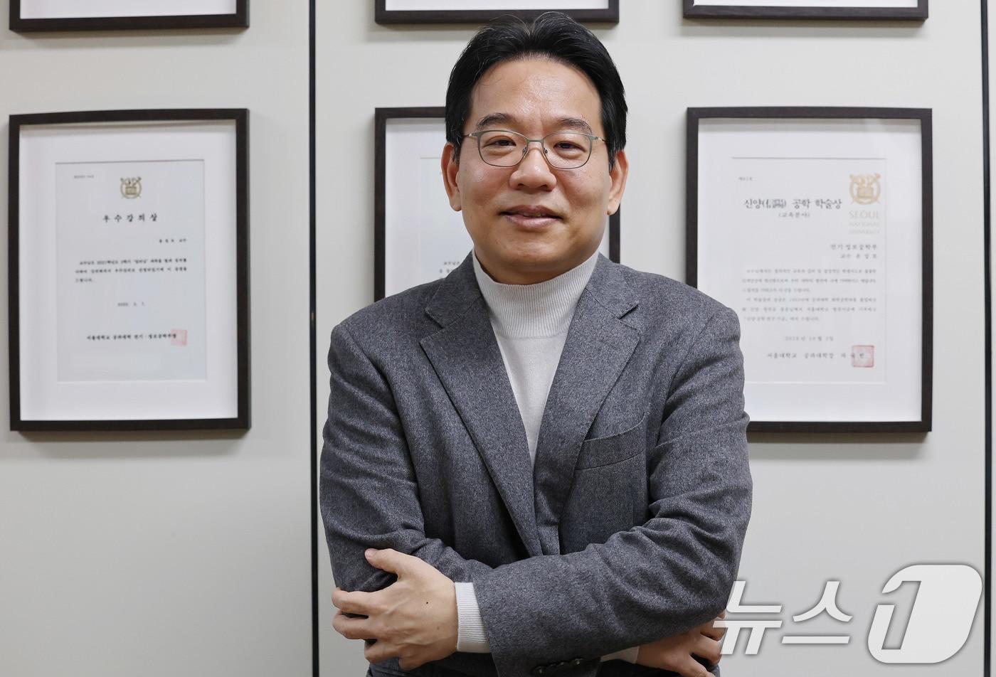 윤성로 서울대교수&#40;전 4차산업혁명위원장&#41; 인터뷰. 2025.1.15./뉴스1 ⓒ News1 박세연 기자