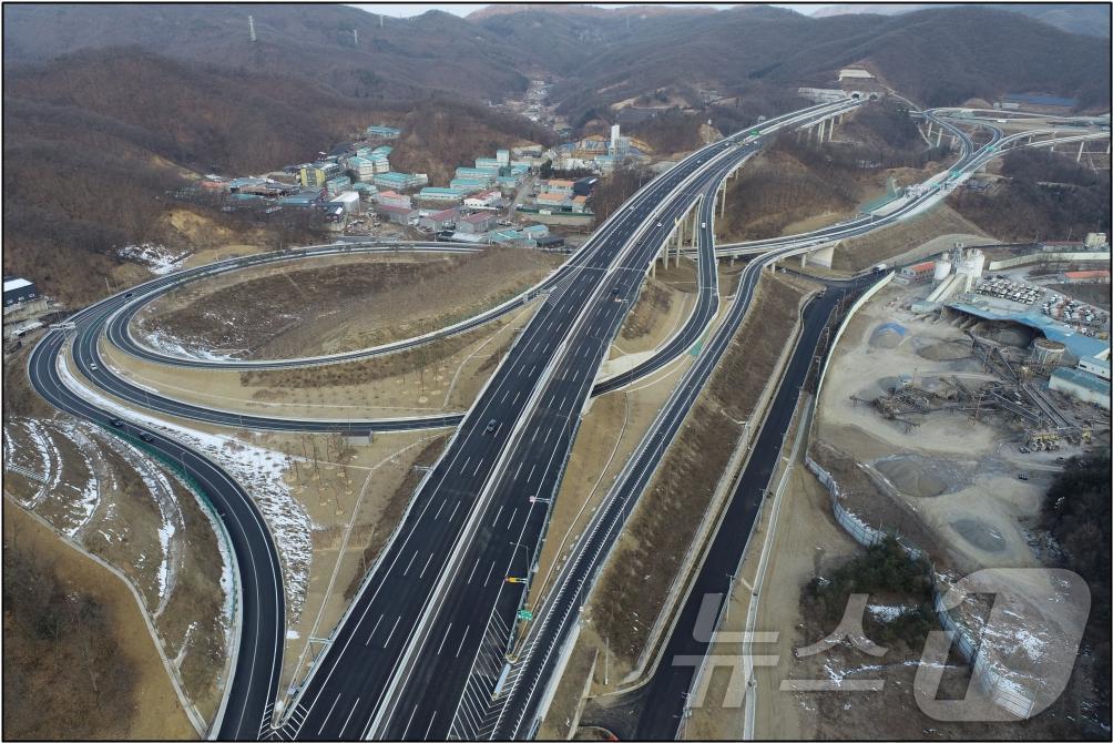 본문 이미지 - 세종~포천고속도로 광주시 구간 모습.(광주시 제공) ⓒ News1 김평석 기자