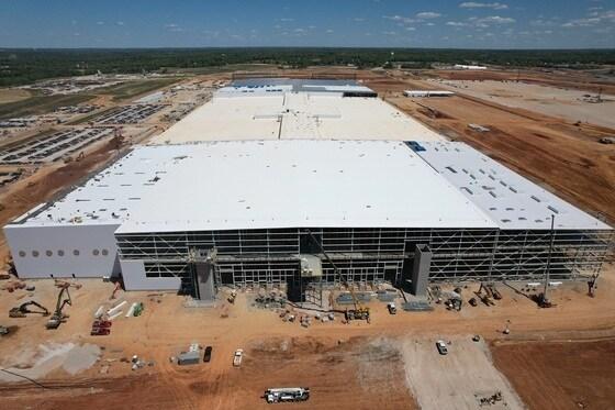 본문 이미지 - 블루오벌SK 켄터키 공장 건설 현장/사진제공=SK온  