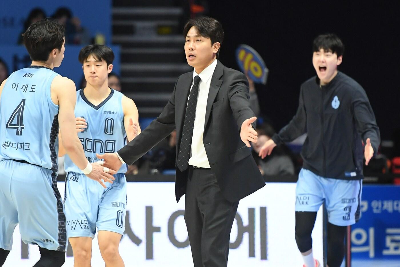 5연패에서 탈출한 고양 소노&#40;KBL 제공&#41;
