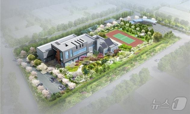 본문 이미지 - 분뇨처리시설 조감도.(부산시청 제공)