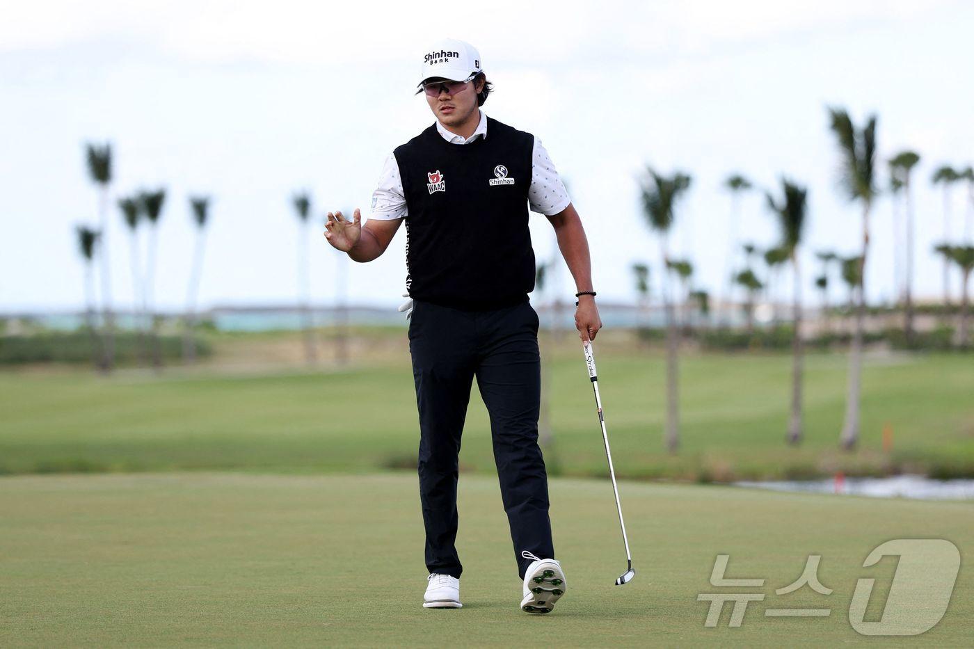 미국프로골프(PGA) 콘페리 투어의 김성현. ⓒ AFP=뉴스1