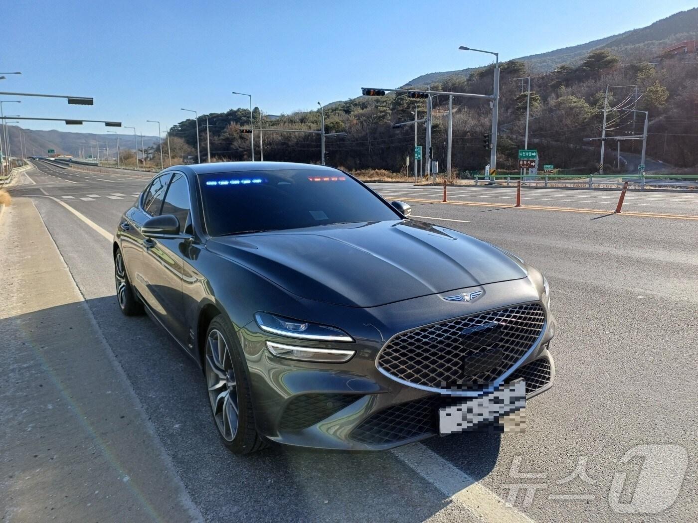 본문 이미지 - 암행순찰차(경북경찰청 제공)2025.1.16/뉴스1