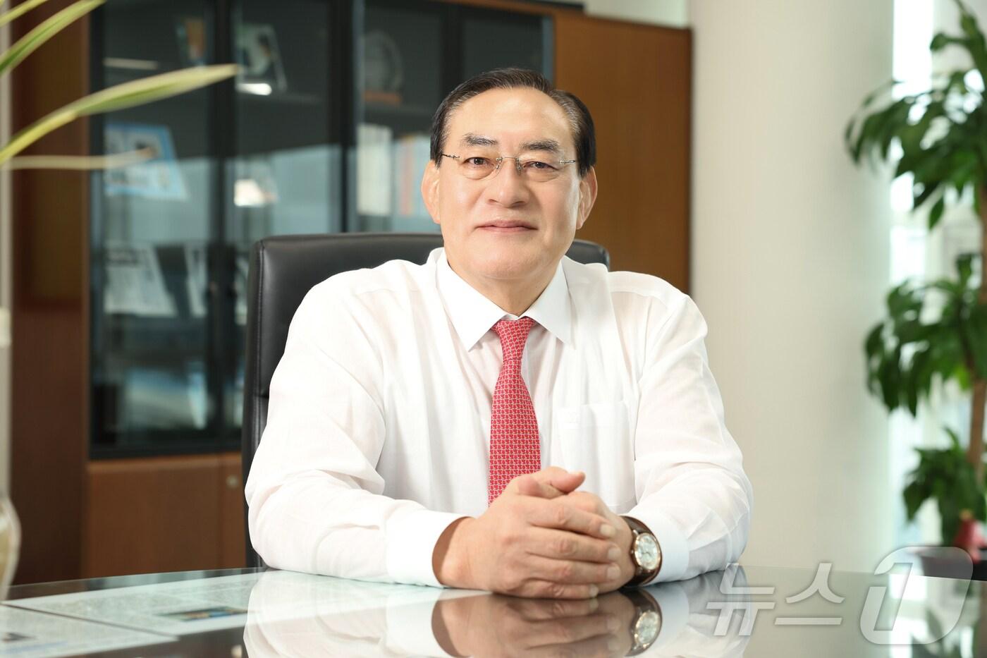 대한민국 스포츠 영웅으로 선정된 &#39;유도 영웅&#39; 하형주 국민체육진흥공단 이사장. &#40;대한체육회 제공&#41;