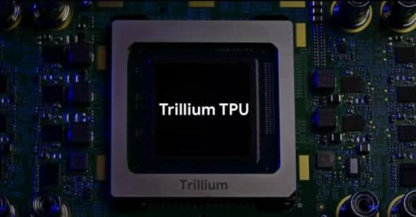 본문 이미지 - 구글 클라우드 6세대 텐서처리장치&#40;TPU&#41; 트릴리움&#40;구글 클라우드 제공&#41;